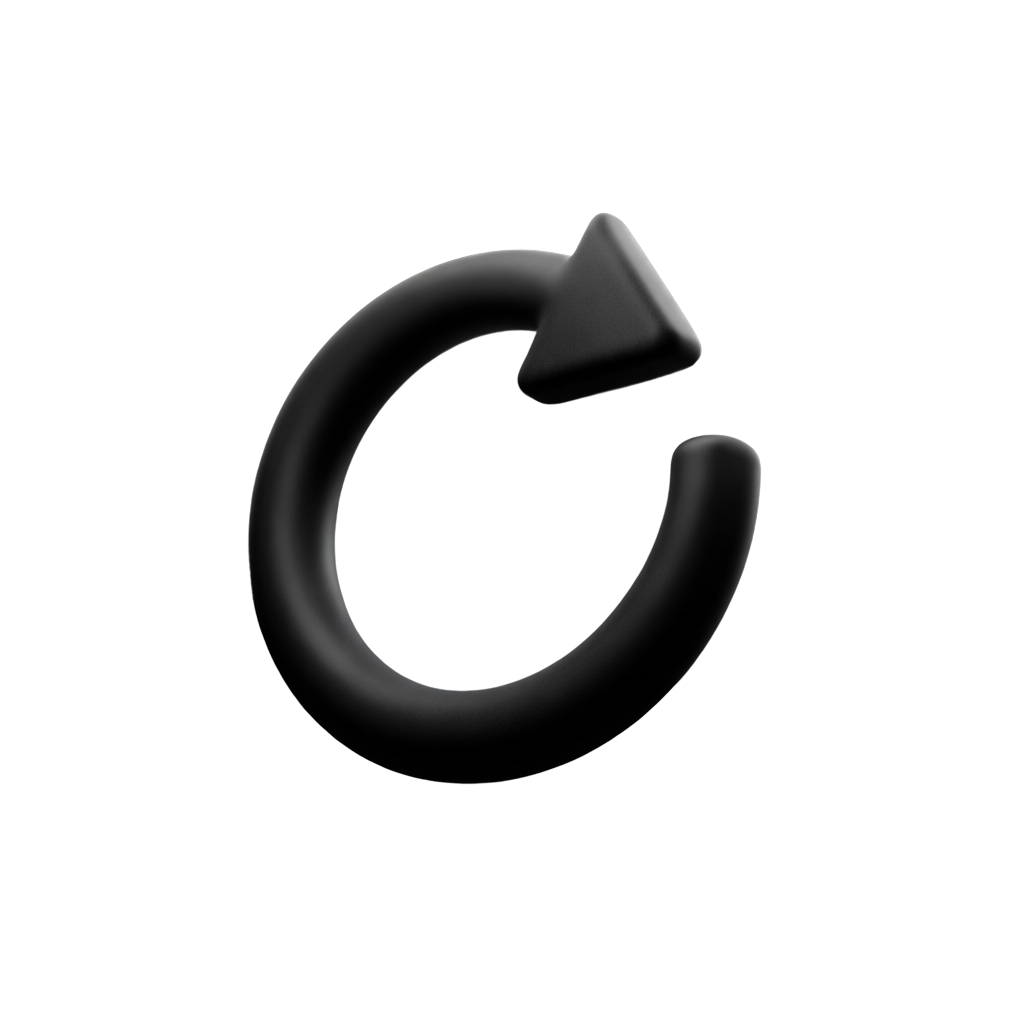 Circular arrow icon representing iterative improvement